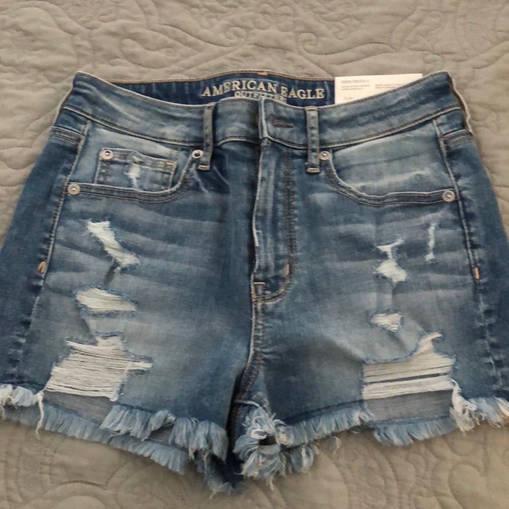 American eagle jean shorts